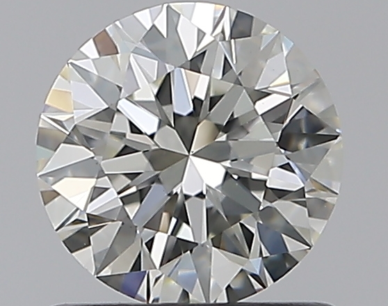 0.9 CaratJ-VS1 EX Cut Round Diamond