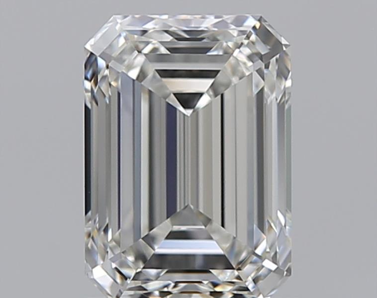 1 CaratH-VVS1 - Cut Emerald Diamond