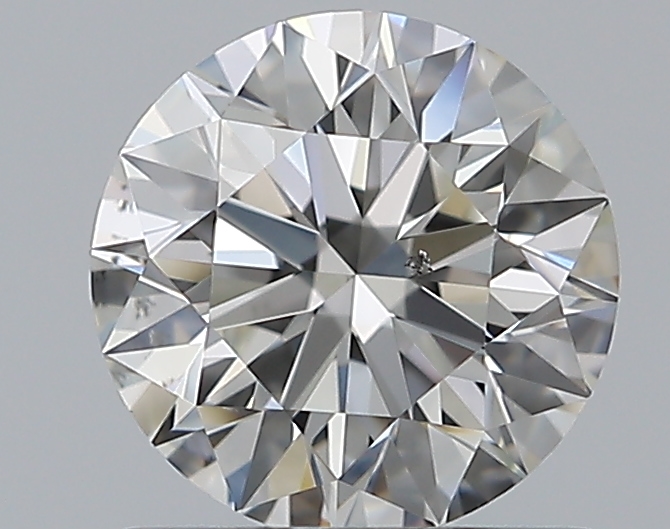 0.81 CaratH-SI1 EX Cut Round Diamond