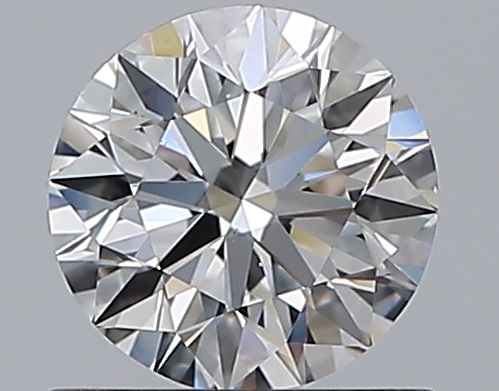 0.8 CaratF-VS2 EX Cut Round Diamond