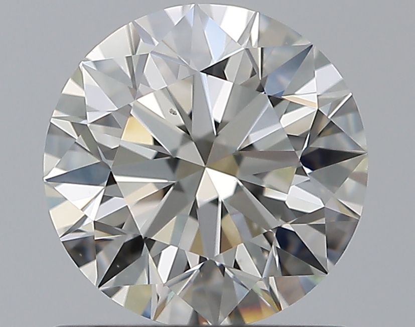 1 CaratJ-VS2 EX Cut Round Diamond