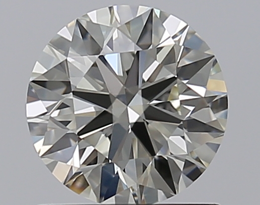 1 CaratL-VVS2 EX Cut Round Diamond