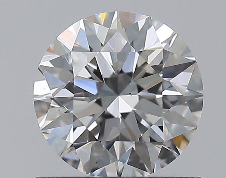 0.75 CaratG-VS2 EX Cut Round Diamond