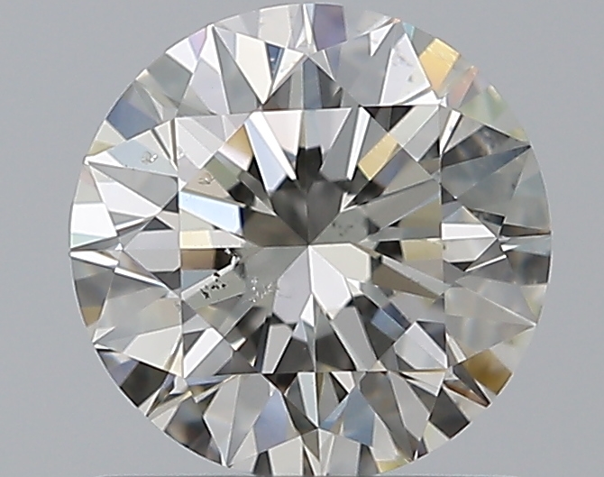 1 CaratJ-SI2 EX Cut Round Diamond