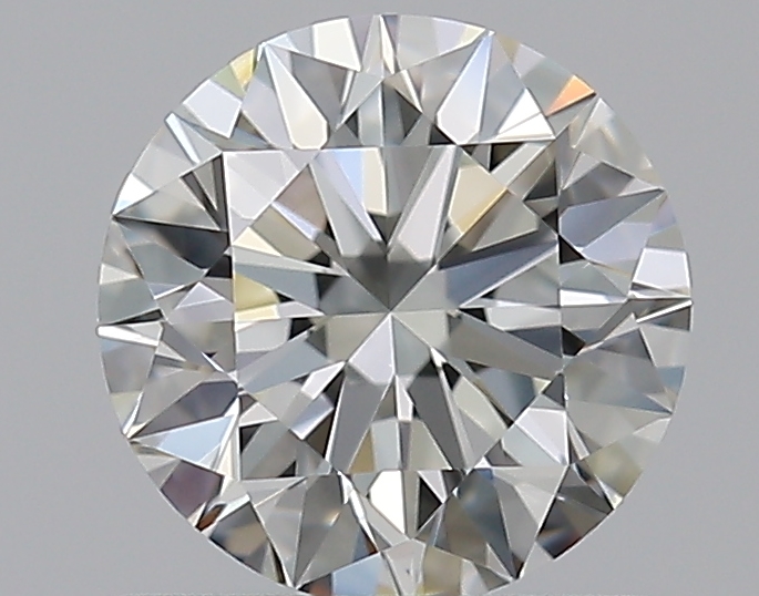 0.77 CaratJ-VVS2 EX Cut Round Diamond