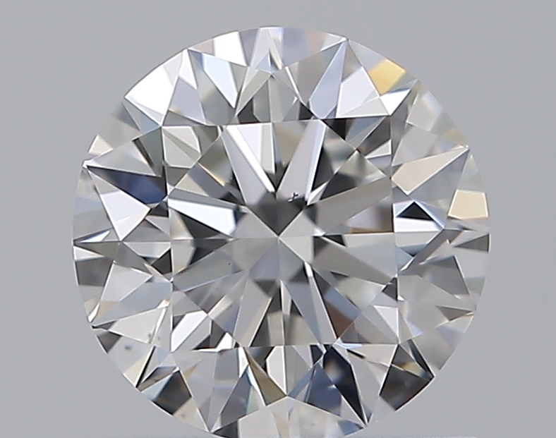 0.9 CaratE-VS2 EX Cut Round Diamond