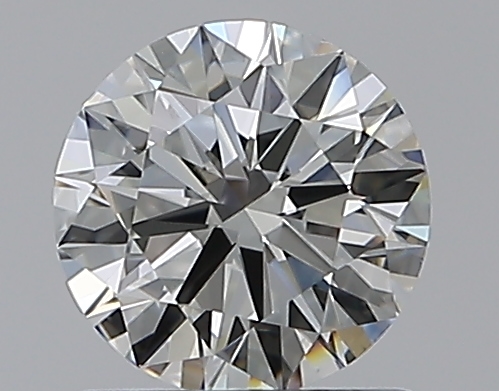 0.96 CaratJ-SI1 EX Cut Round Diamond