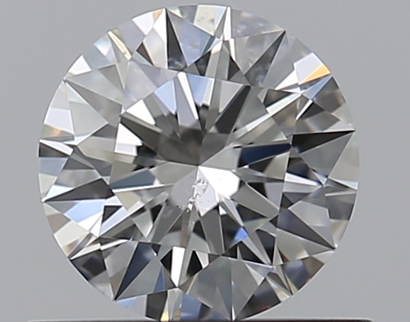 0.56 CaratH-SI2 EX Cut Round Diamond