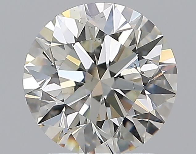 1.7 CaratJ-SI1 EX Cut Round Diamond