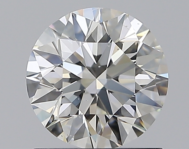 1 CaratJ-SI2 EX Cut Round Diamond