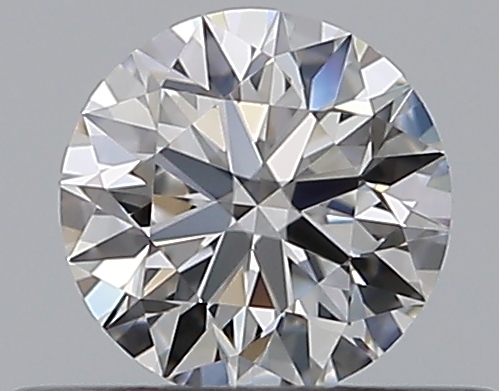 0.33 CaratE-IF EX Cut Round Diamond