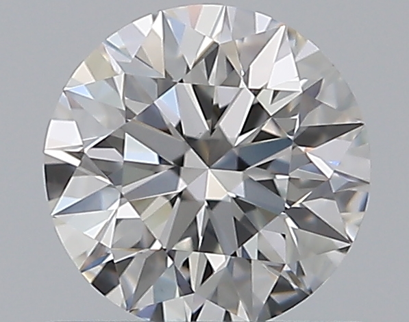 0.58 CaratG-VS2 EX Cut Round Diamond