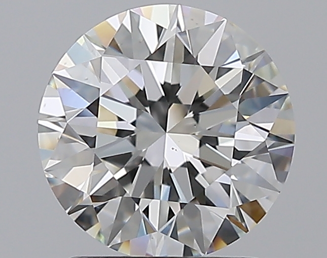 1.71 CaratH-VS1 EX Cut Round Diamond