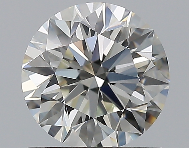 1 CaratJ-VS1 EX Cut Round Diamond