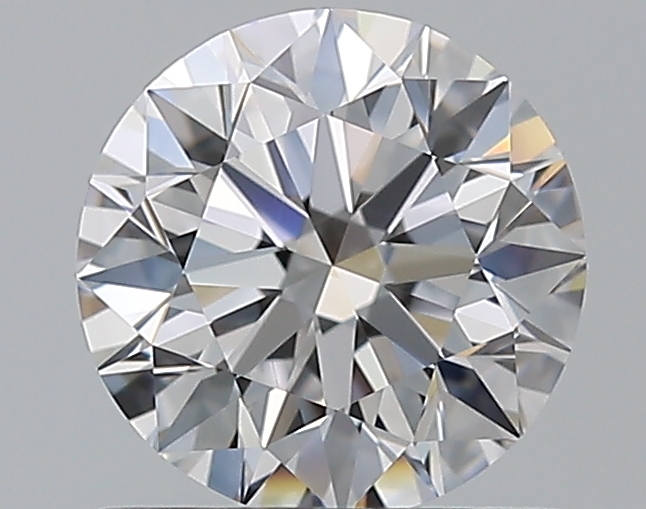 1 CaratD-VVS2 EX Cut Round Diamond