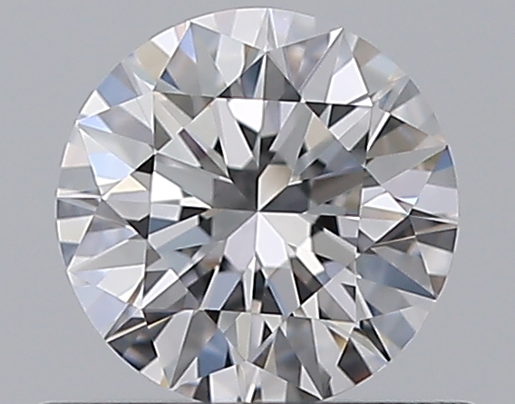 0.56 CaratD-VVS2 EX Cut Round Diamond