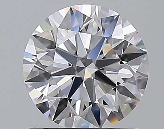 1 CaratD-VVS1 EX Cut Round Diamond