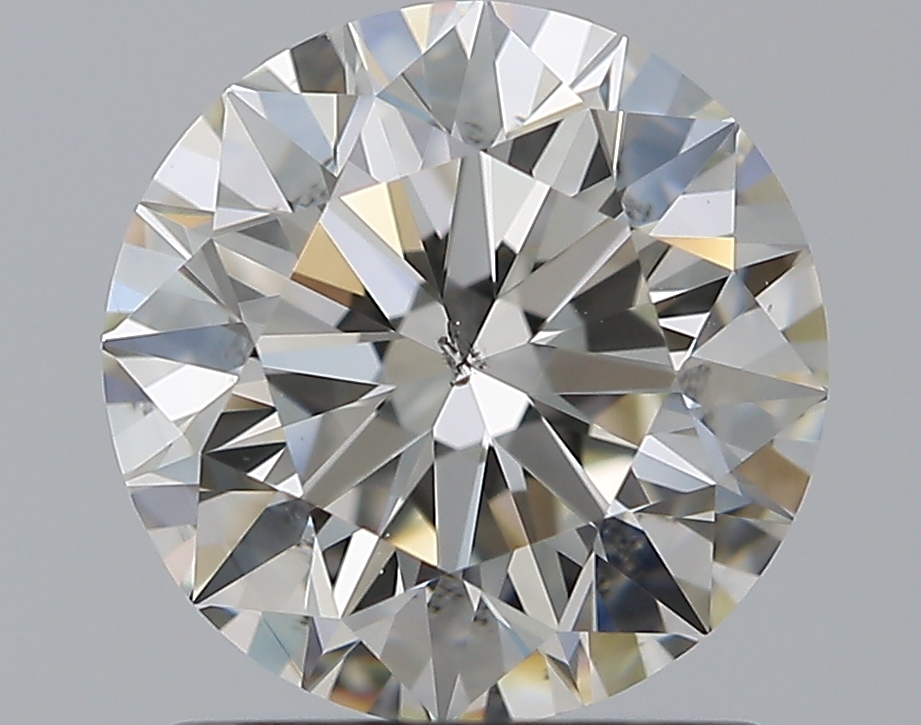 1.4 CaratJ-SI2 EX Cut Round Diamond