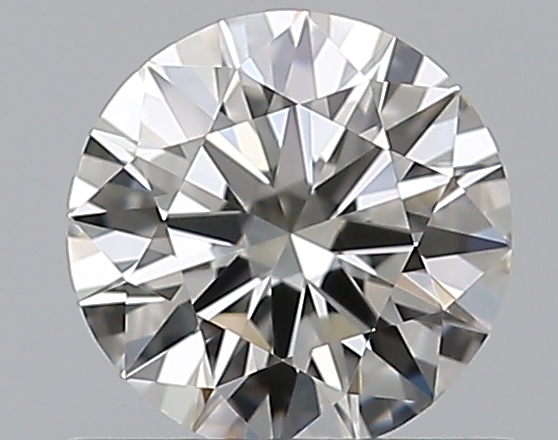 0.53 CaratI-IF EX Cut Round Diamond
