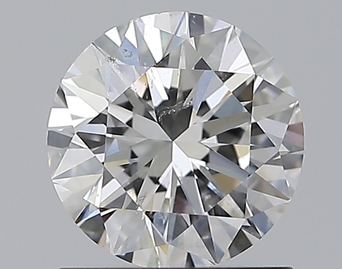 1 CaratG-SI2 EX Cut Round Diamond
