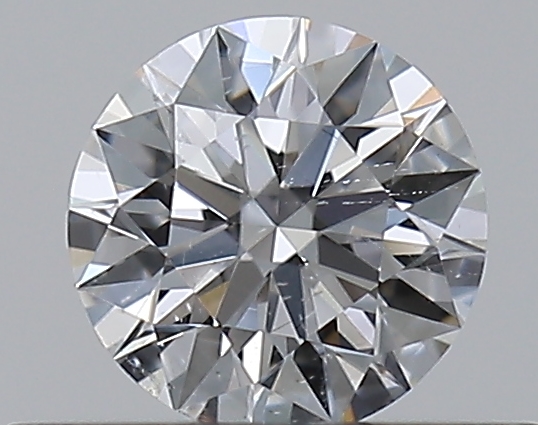 0.32 CaratD-SI2 EX Cut Round Diamond