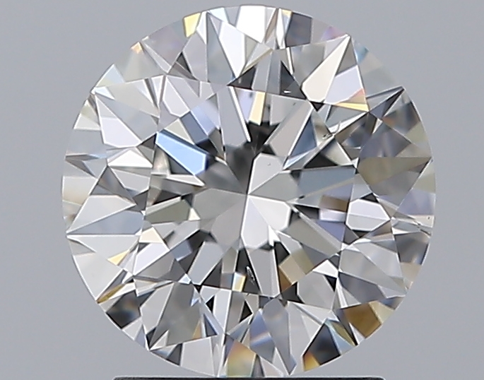 2.01 CaratF-SI1 EX Cut Round Diamond