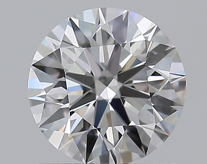 0.83 CaratF-VVS1 EX Cut Round Diamond