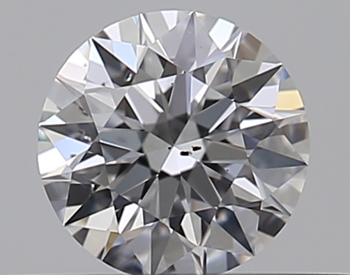 0.33 CaratD-SI2 EX Cut Round Diamond