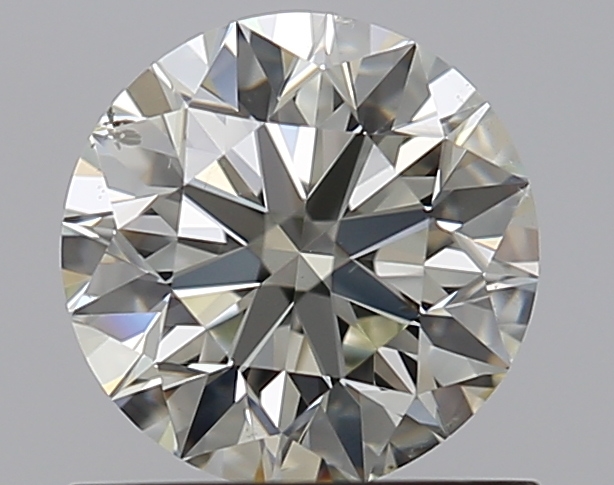 0.8 CaratL-SI2 EX Cut Round Diamond
