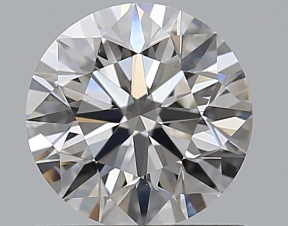 0.7 CaratF-VS2 EX Cut Round Diamond