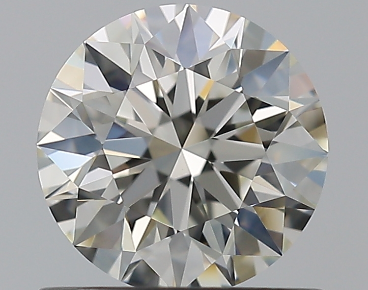 0.81 CaratJ-VVS2 EX Cut Round Diamond