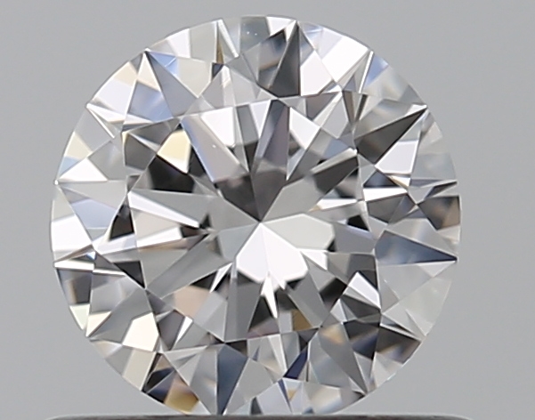0.5 CaratD-VVS1 EX Cut Round Diamond