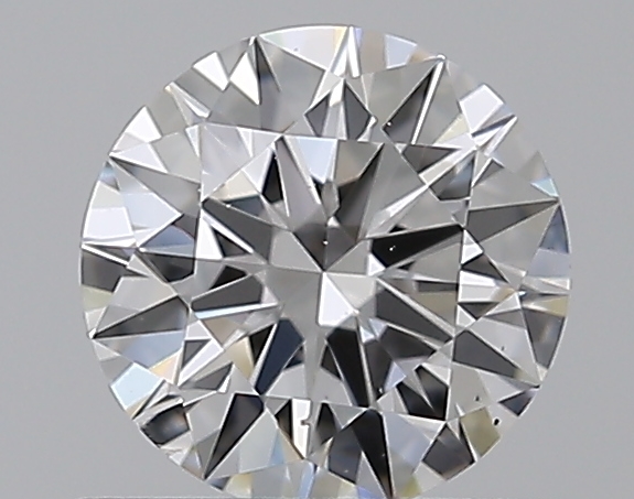 0.59 CaratE-SI1 EX Cut Round Diamond
