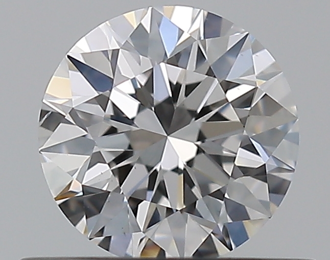 0.51 CaratD-SI1 EX Cut Round Diamond
