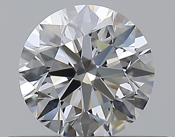0.4 CaratH-VVS2 EX Cut Round Diamond