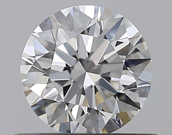 0.5 CaratE-VVS2 EX Cut Round Diamond