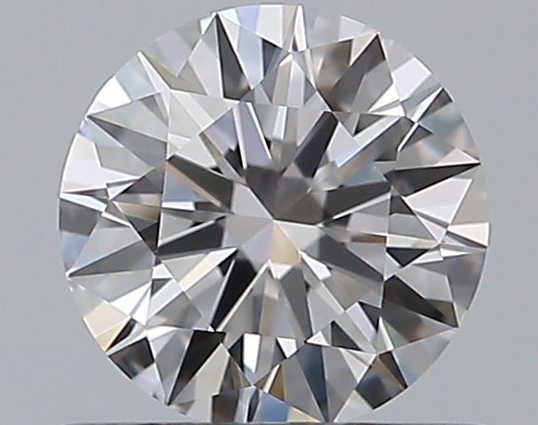 0.59 CaratD-VVS2 EX Cut Round Diamond