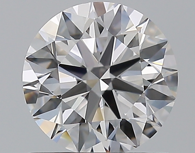 1 CaratE-VS1 EX Cut Round Diamond