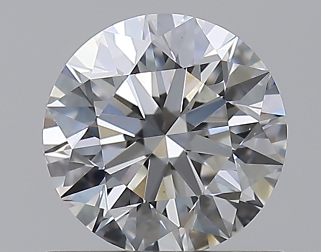 0.75 CaratF-VS2 EX Cut Round Diamond