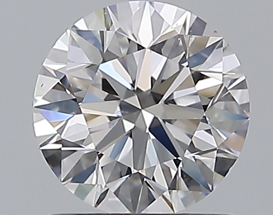 1 CaratD-VS2 EX Cut Round Diamond