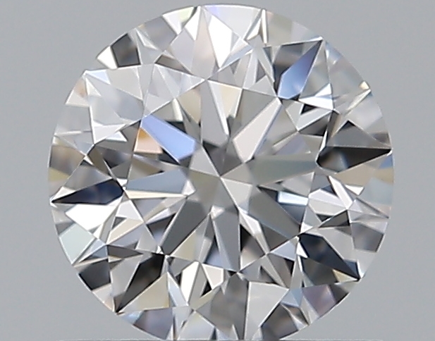 0.63 CaratD-VVS1 EX Cut Round Diamond