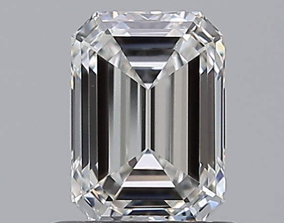 1 CaratG-VVS2 - Cut Emerald Diamond