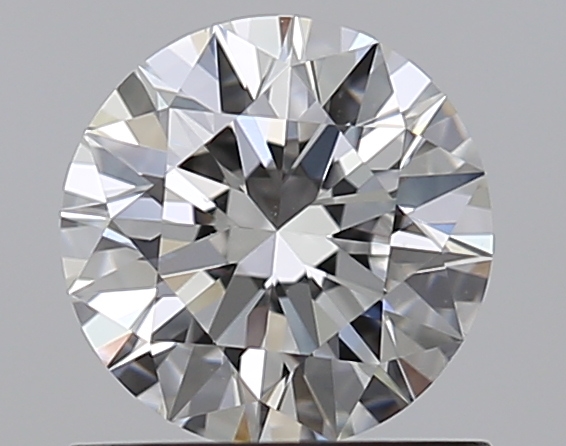 0.8 CaratF-VS2 EX Cut Round Diamond