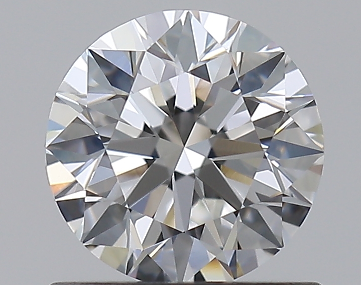 0.81 CaratF-VS1 EX Cut Round Diamond