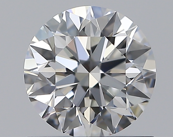 0.83 CaratF-VVS1 EX Cut Round Diamond
