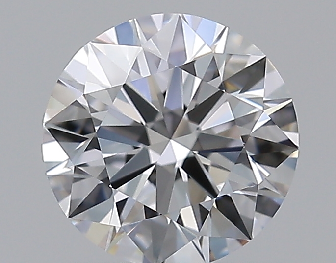 0.9 CaratD-VVS1 EX Cut Round Diamond