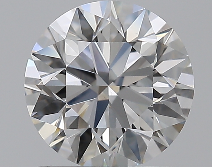 1.1 CaratG-VS1 EX Cut Round Diamond