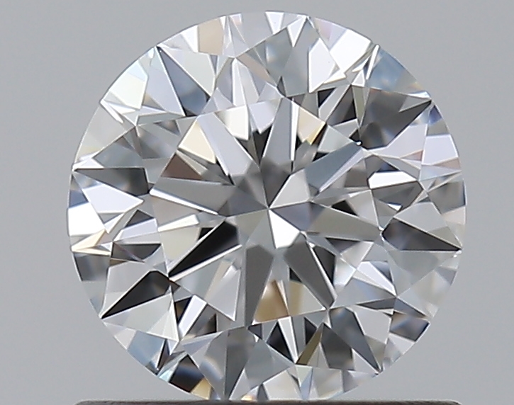 0.8 CaratD-VVS2 EX Cut Round Diamond