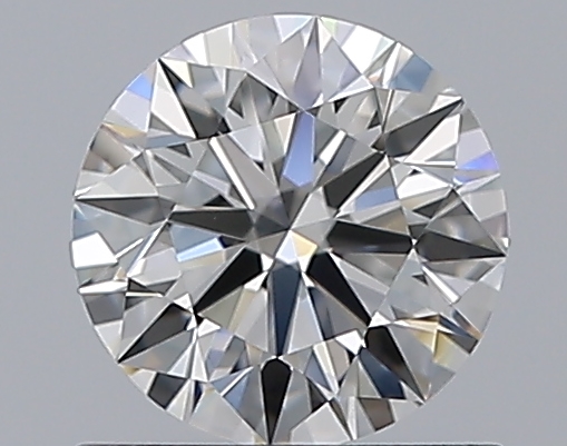 0.8 CaratF-VVS1 EX Cut Round Diamond
