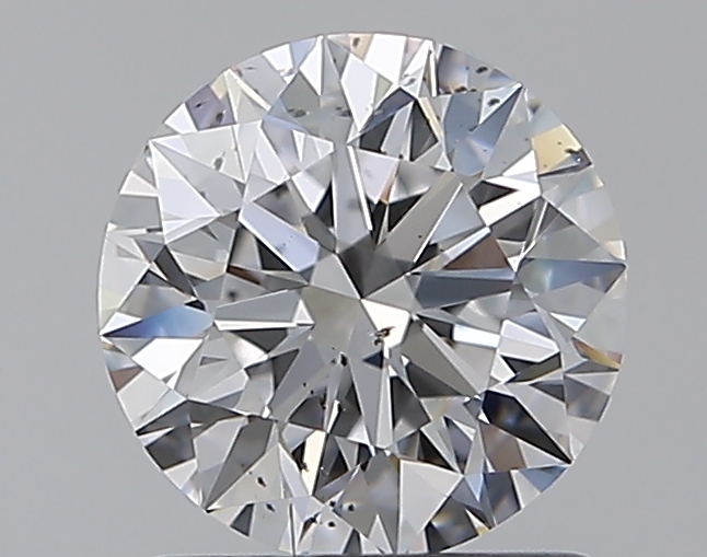 1.21 CaratD-SI1 EX Cut Round Diamond